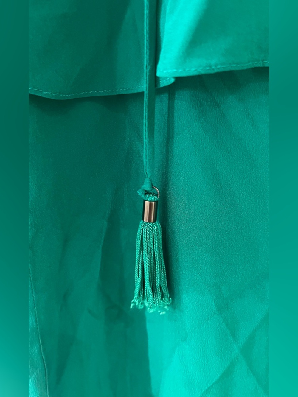 Animale Teal Green Cold-Shoulder Mini Dress - Picture 10 of 11